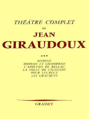 cover image of Théâtre complet T03